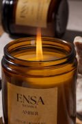 Ensa Kavanoz Amber Kokulu Mum 250 ml.