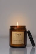 Ensa Kavanoz Vanilya Kokulu Mum 250 ml.