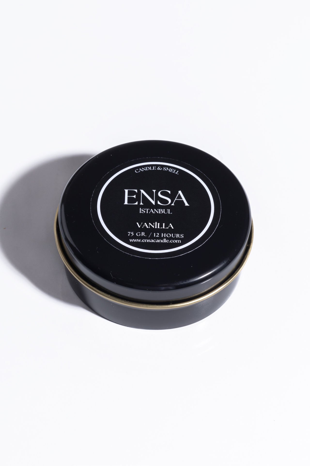 Ensa Teneke Vanilya Kokulu Mum 75 gr.